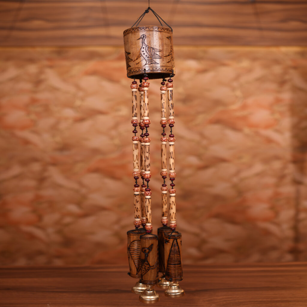 Bamboo Tribal Wind Chime