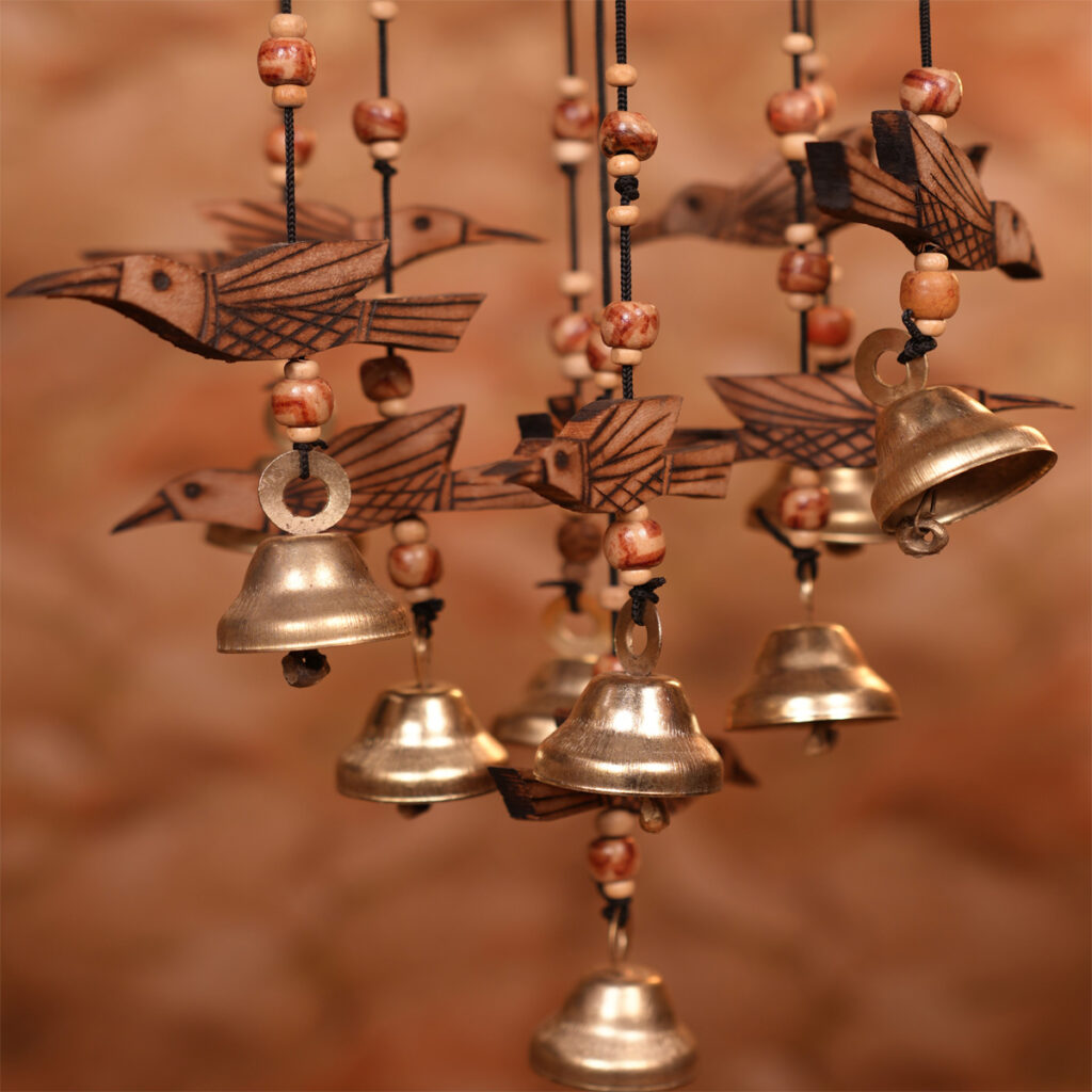 Bird-Wooden-Windchime