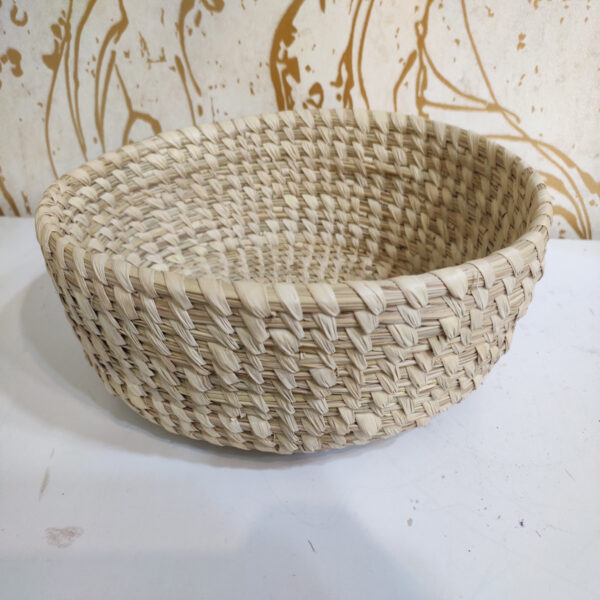 Elaborate-Oval-Wooden-Basket