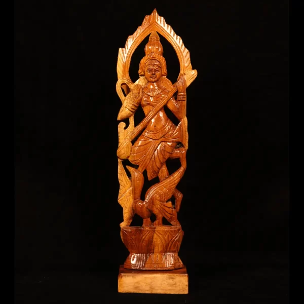 Goddess wooden art work