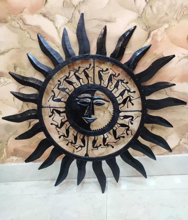 HALF SUN iron art work