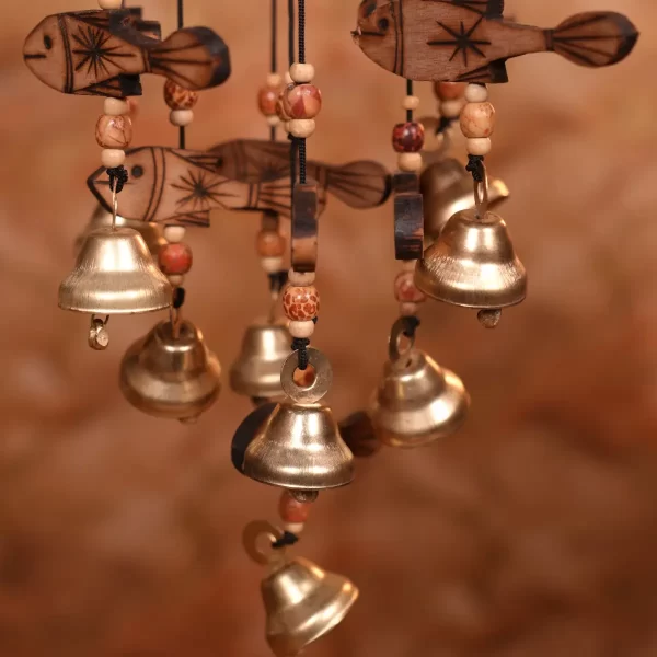 Wooden Fish Wind Chime