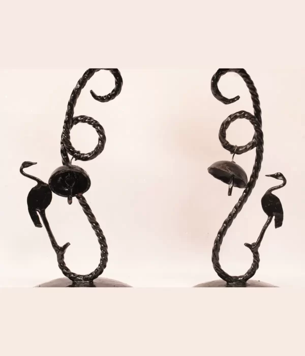 Wrought Iron Candle Holders